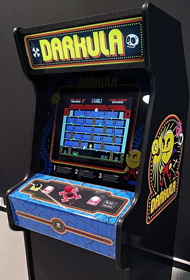 The first Darkula cabinet was presented at ArcadeCon