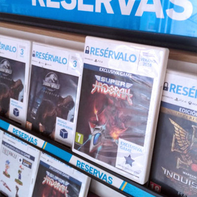 Maldita Castilla EX and Super Hydorah had a retail edition in @VideojuegosGAME stores