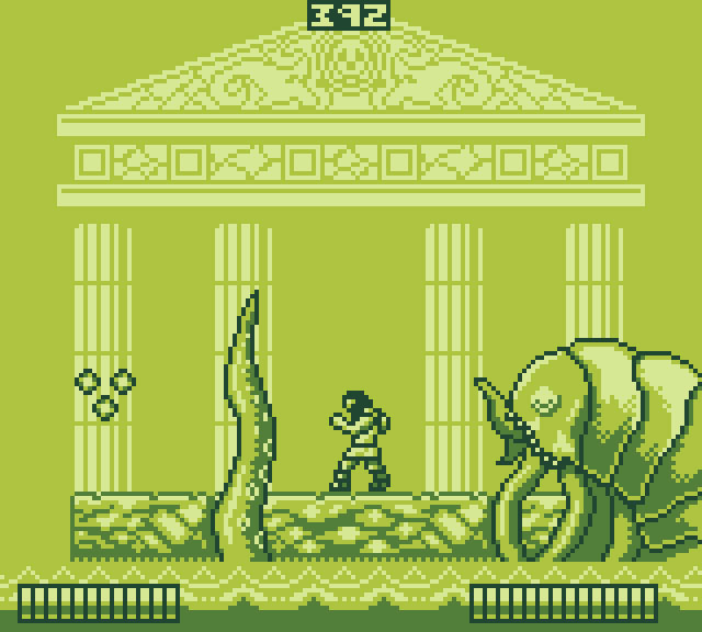 The Curse of Issyos reimagined by @ScepterDPinoy as a Game Boy game